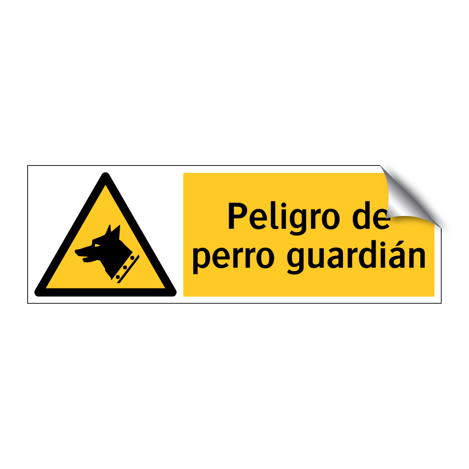 Peligro de perro guardián