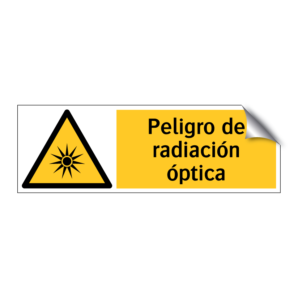 Peligro de radiación óptica