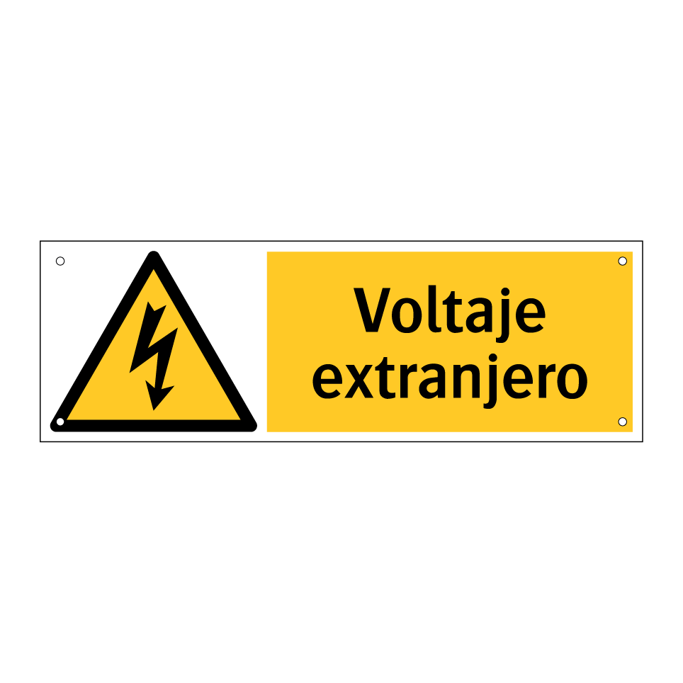 Voltaje extranjero