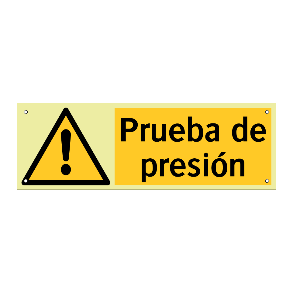 Prueba de presión