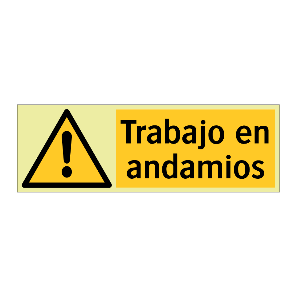 Trabajo en andamios