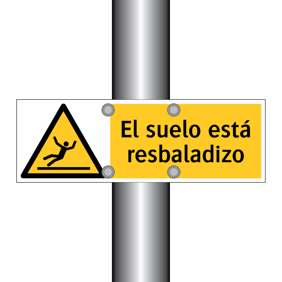 El suelo está resbaladizo