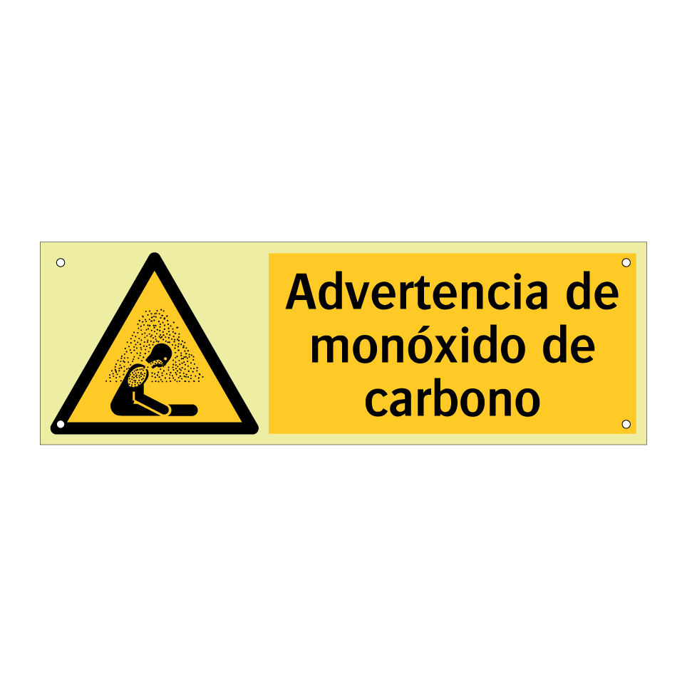 Advertencia de monóxido de carbono