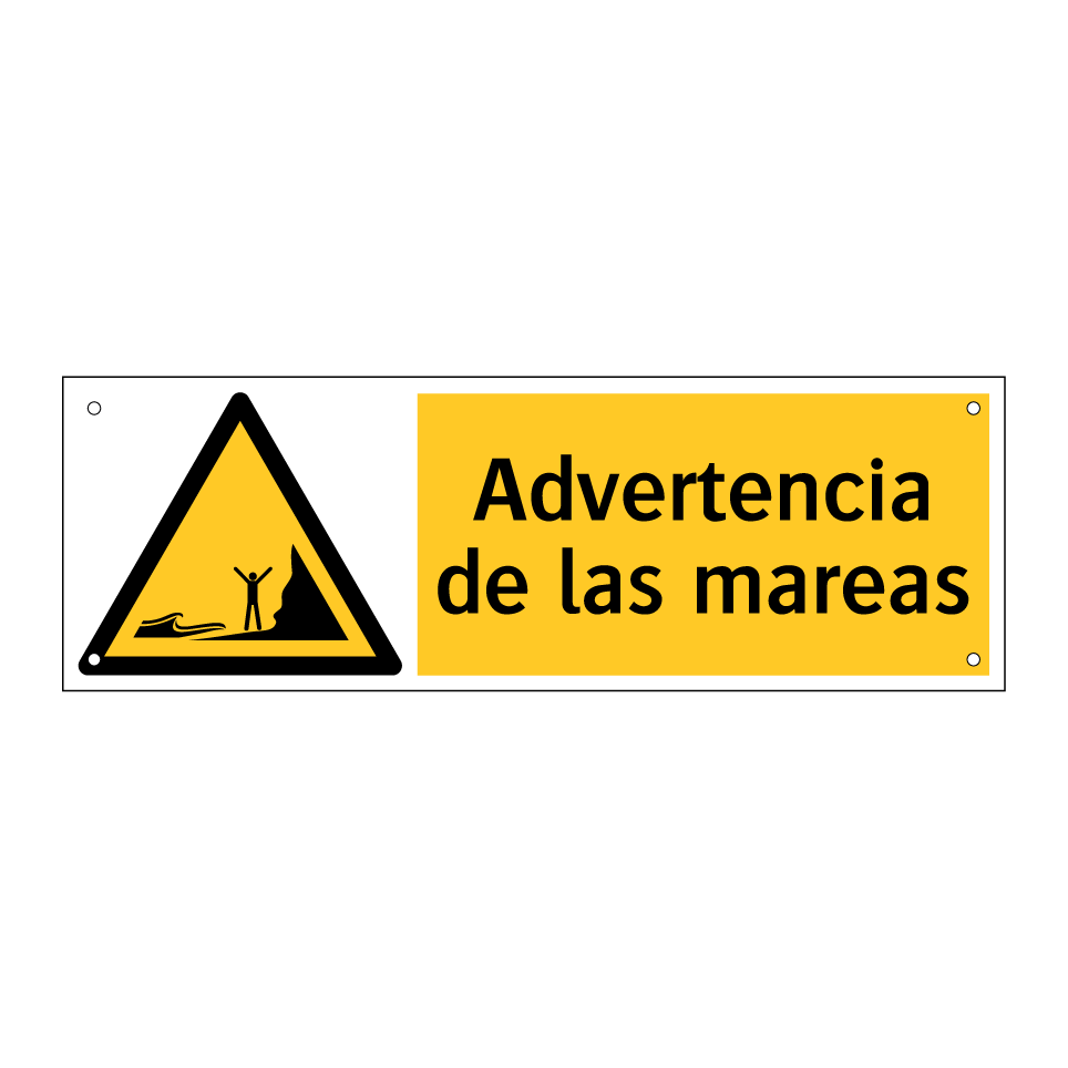 Advertencia de las mareas