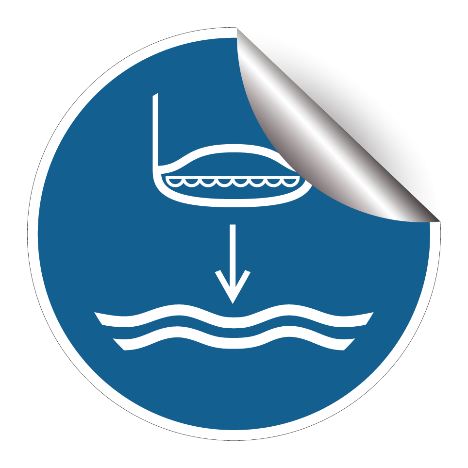 M039 Baje el bote salvavidas al agua (Secuencia de lanzamiento de bote salvavidas)
