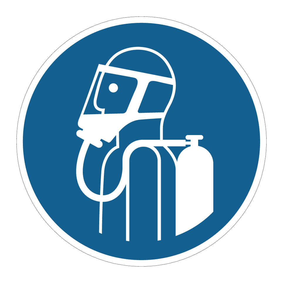 M047 Use un equipo de respiración autónoma
