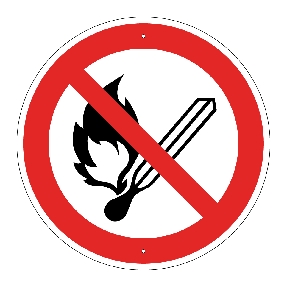 P003 No encender fuego