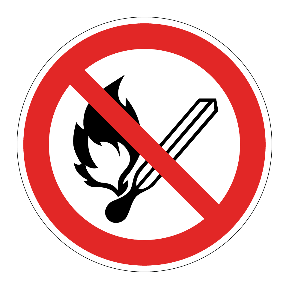 P003 No encender fuego
