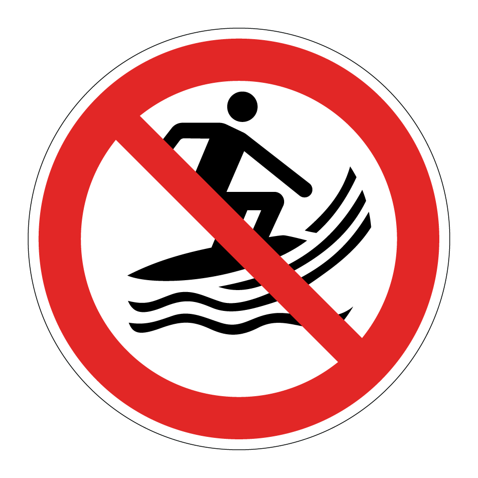 P059 No hacer surf