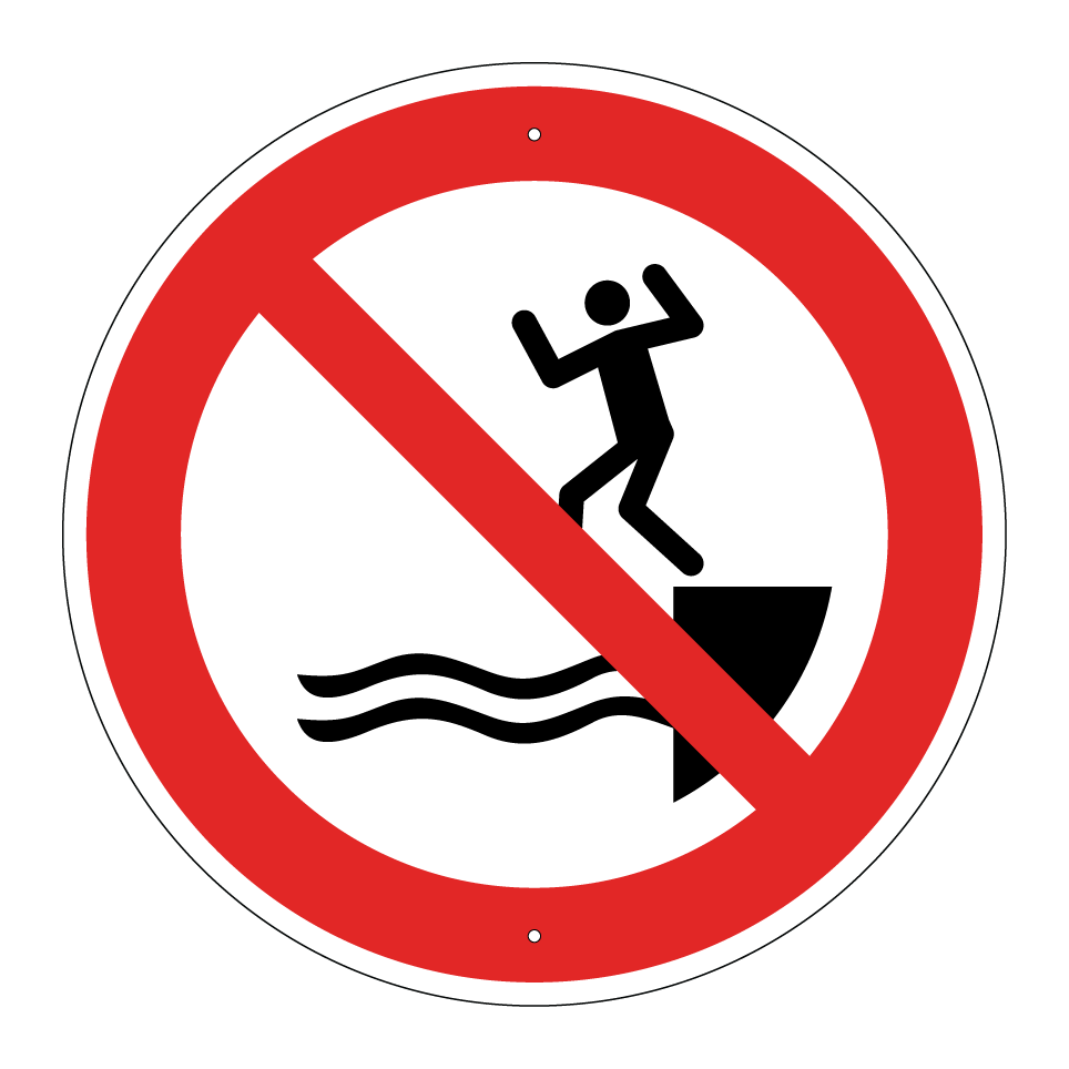 P061 No saltar al agua