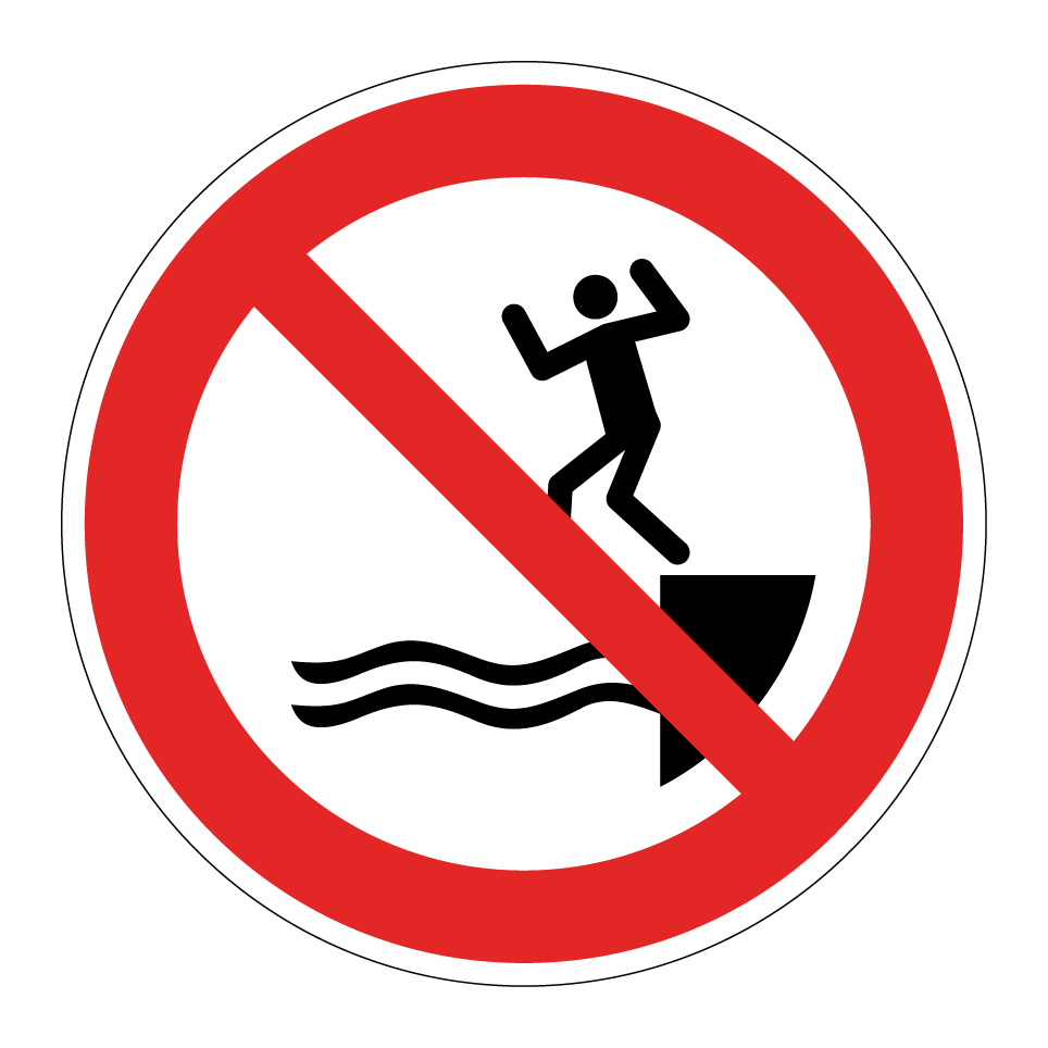 P061 No saltar al agua