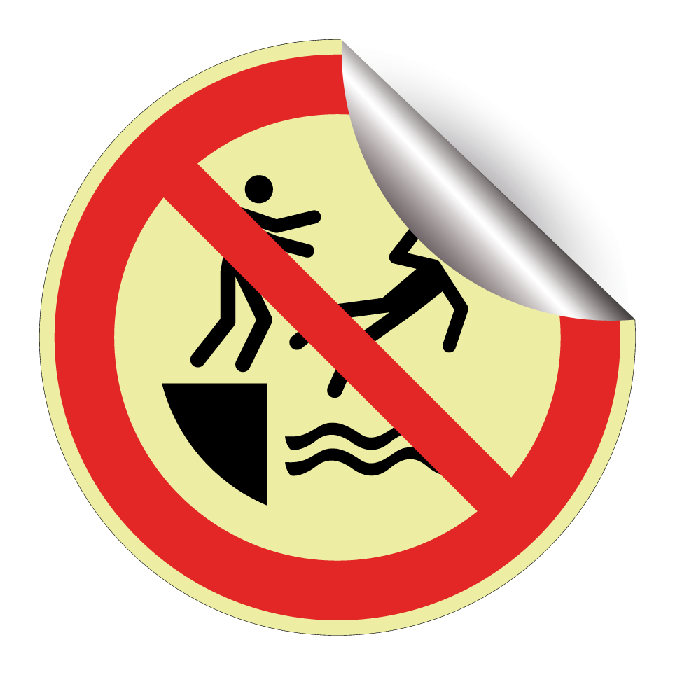 P062 No empujar al agua