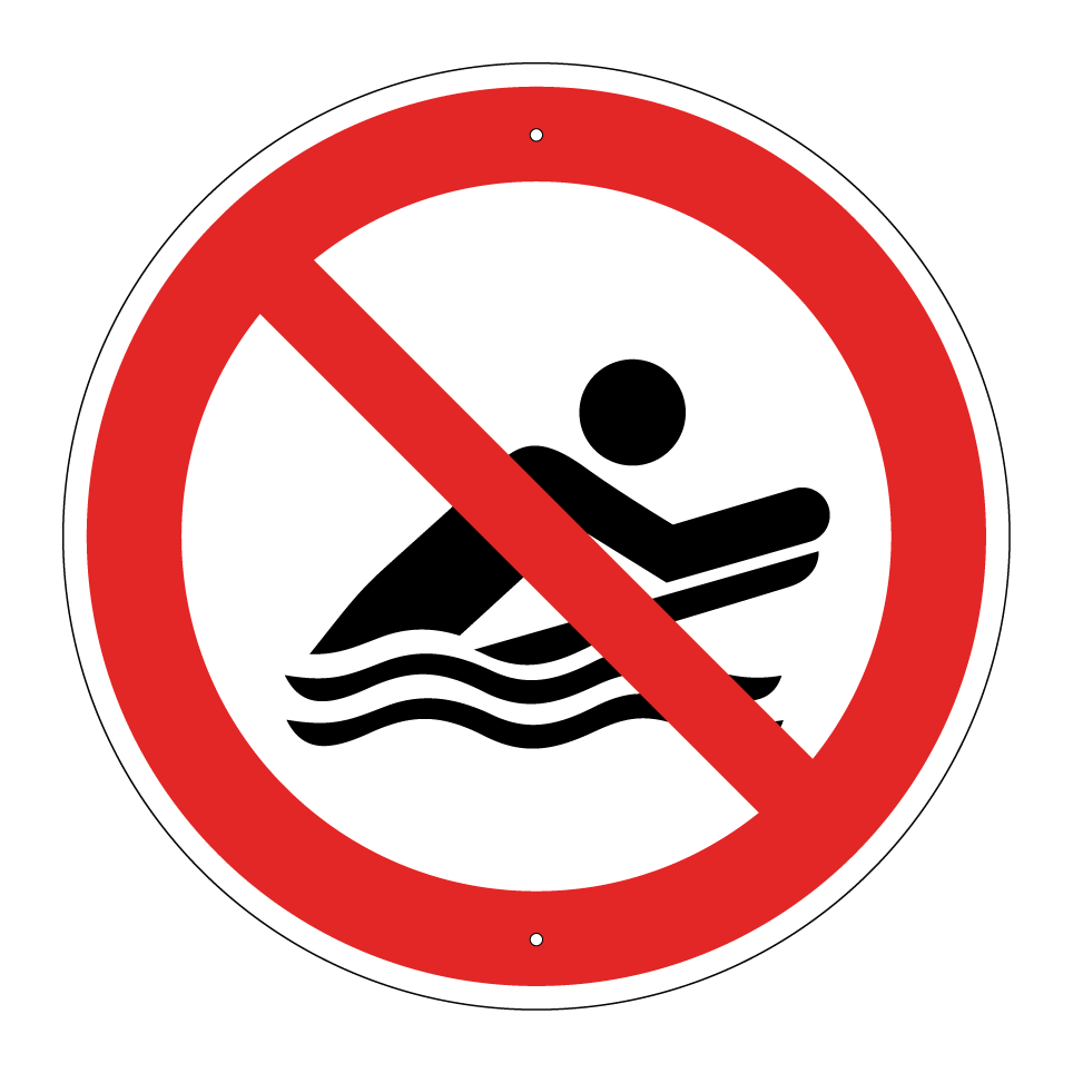 P063 No hacer bodyboard