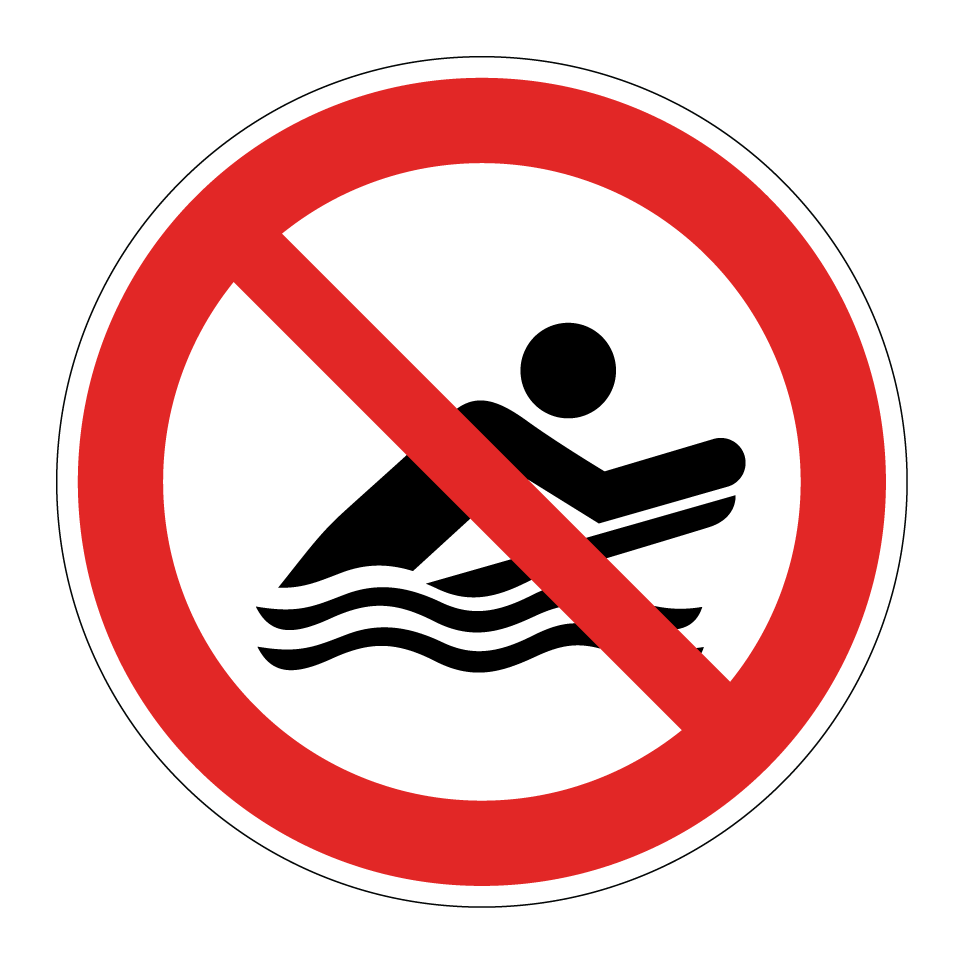 P063 No hacer bodyboard