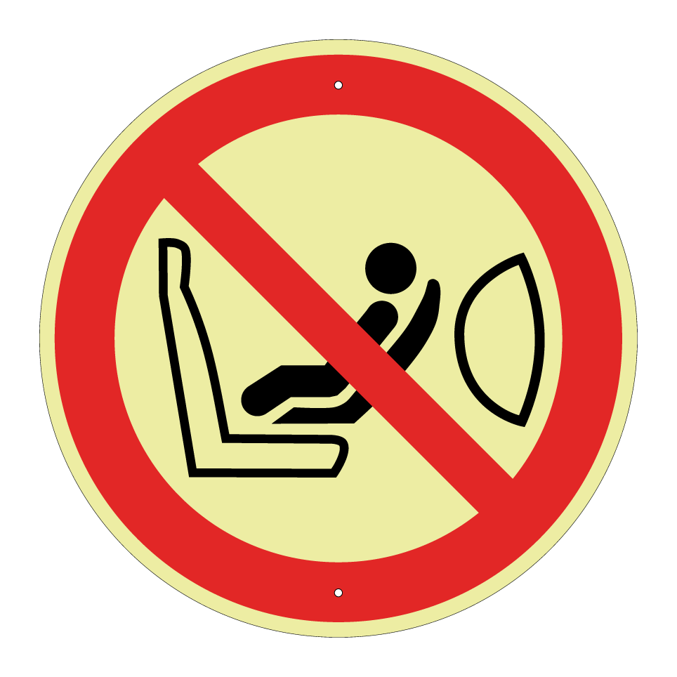 P074 Instalaciones de asientos infantiles prohibidas