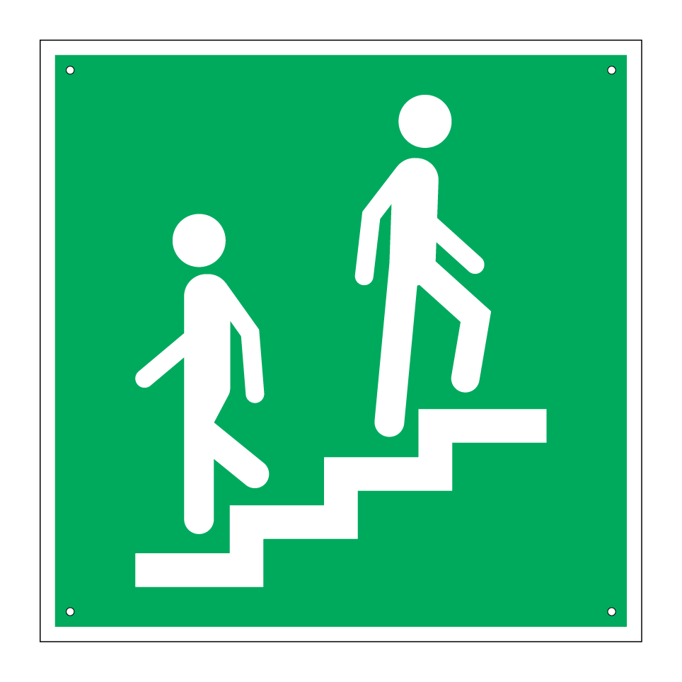 Salida de emergencia - escaleras