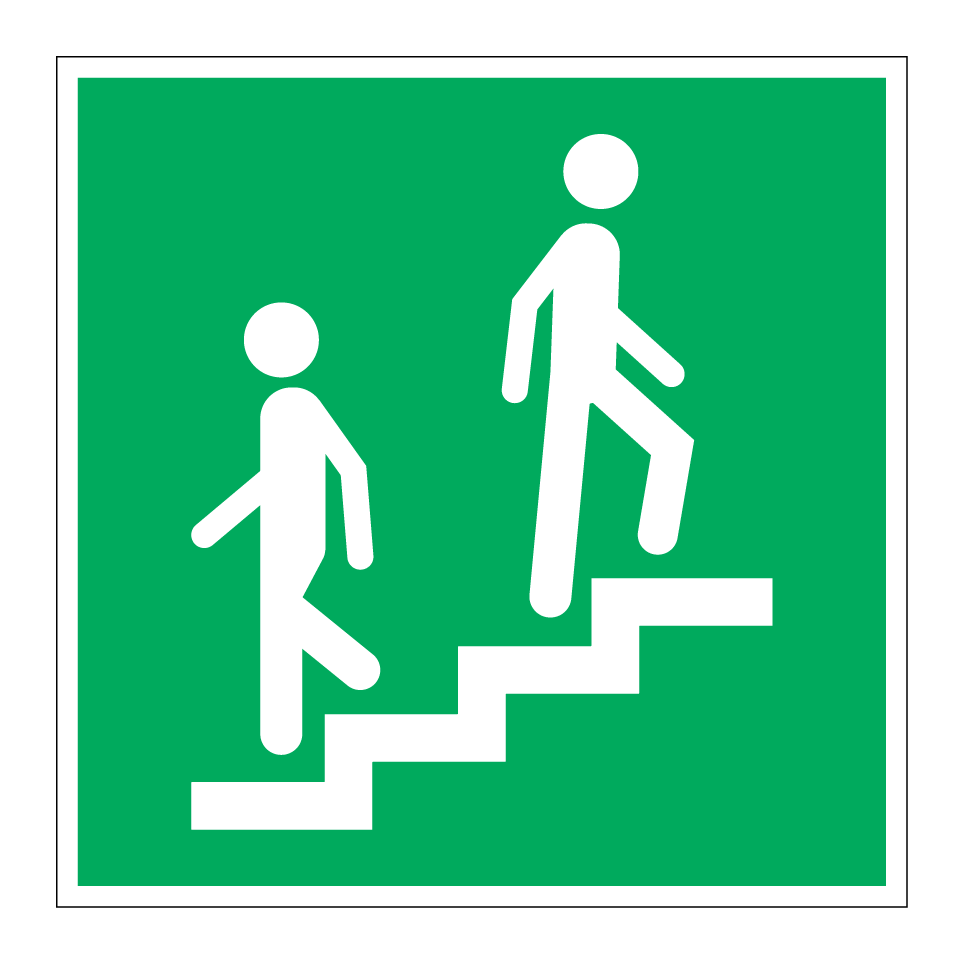Salida de emergencia - escaleras
