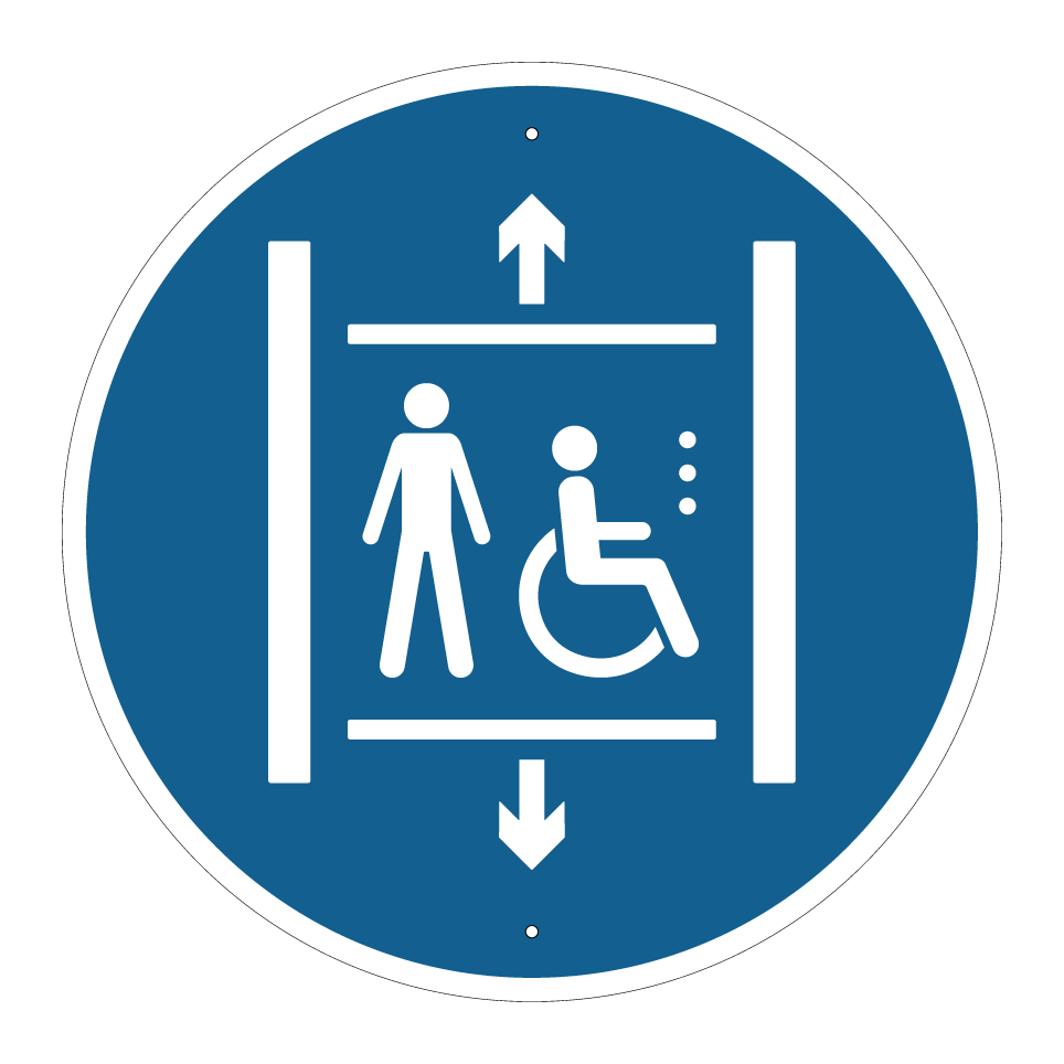 Ascensor para acceso de personas con discapacidad