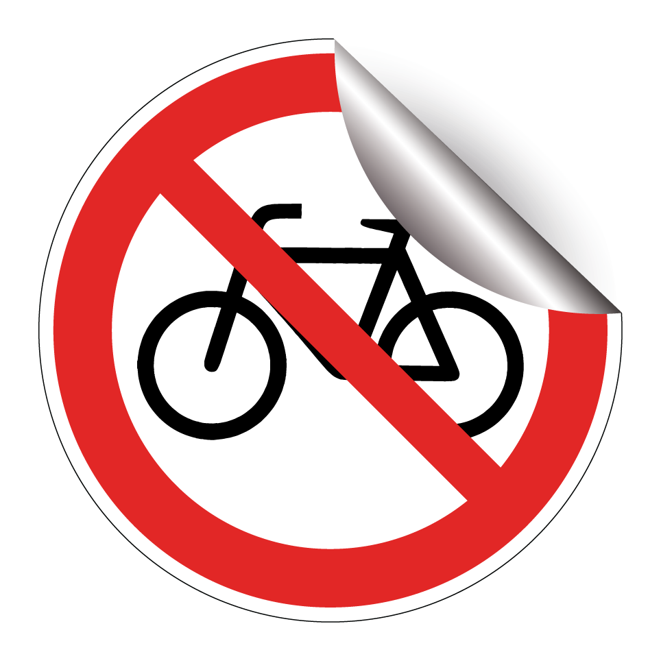 Prohibido bicicletas