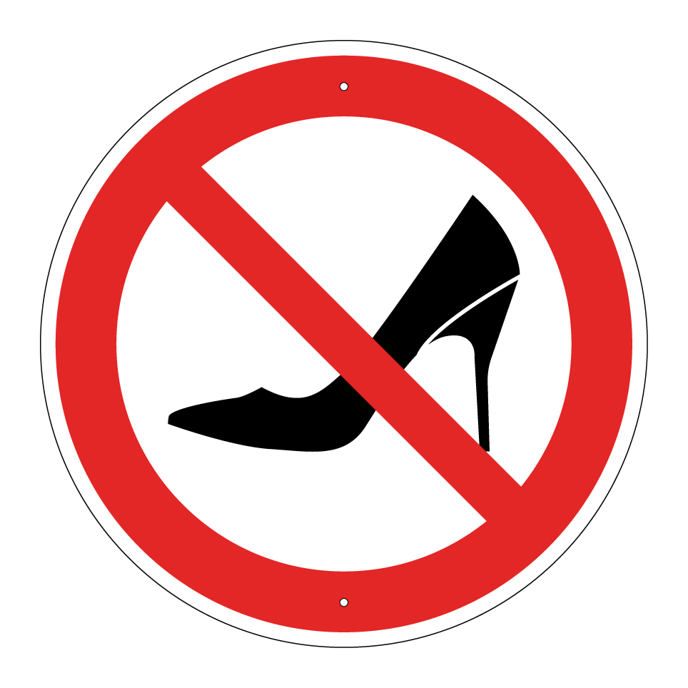 Sin tacones altos