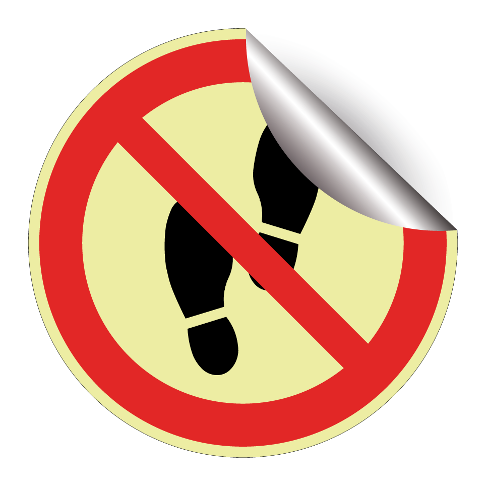 Prohibido caminar