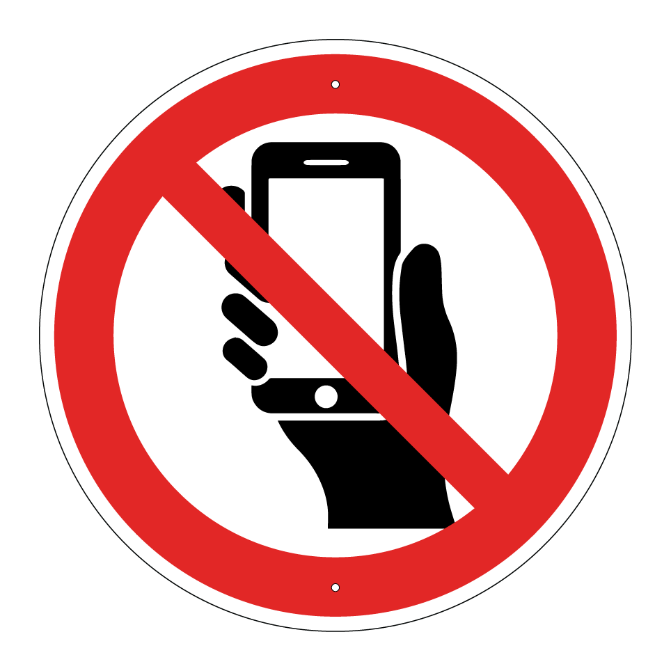 No usar el teléfono