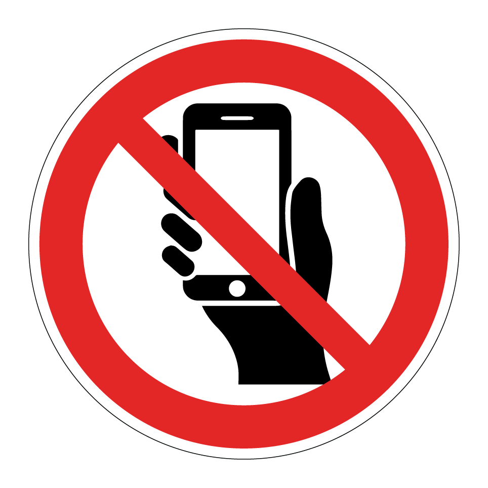 No usar el teléfono