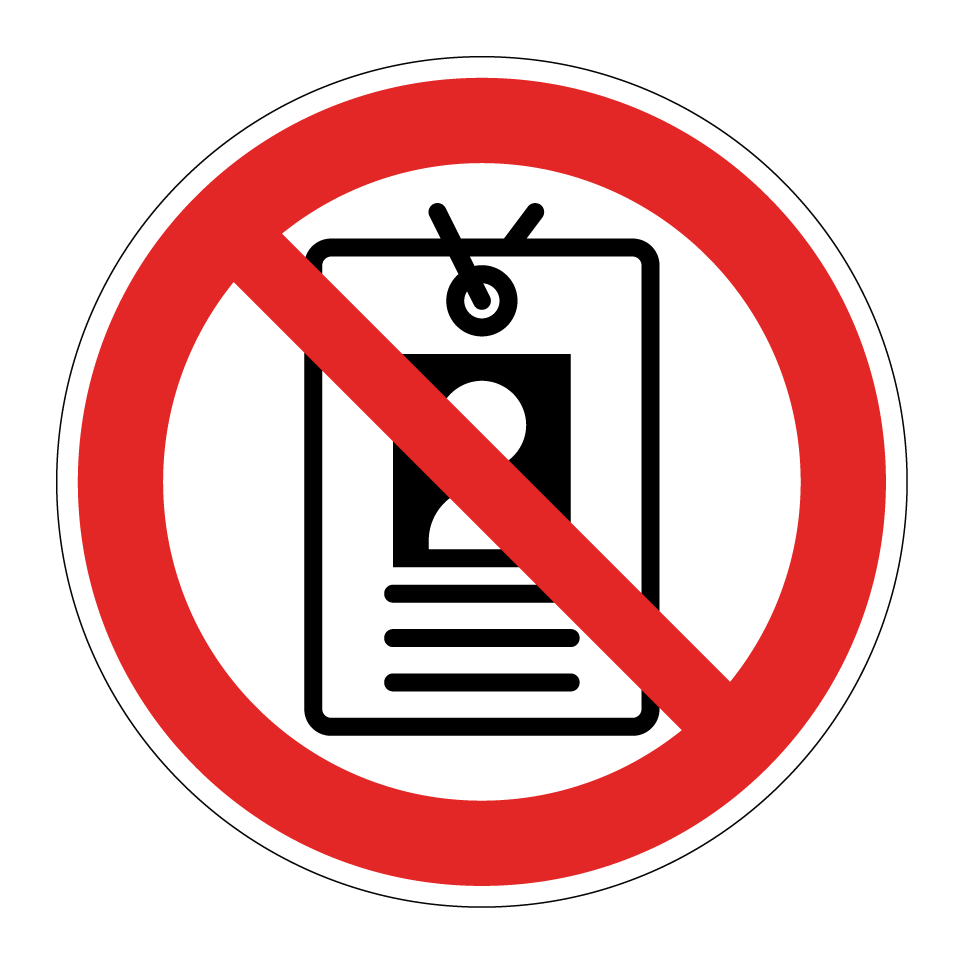 Sin tarjetas de identificación