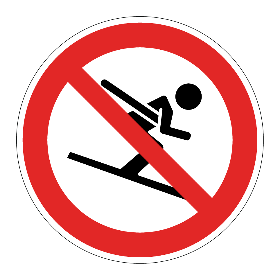 Prohibido esquiar