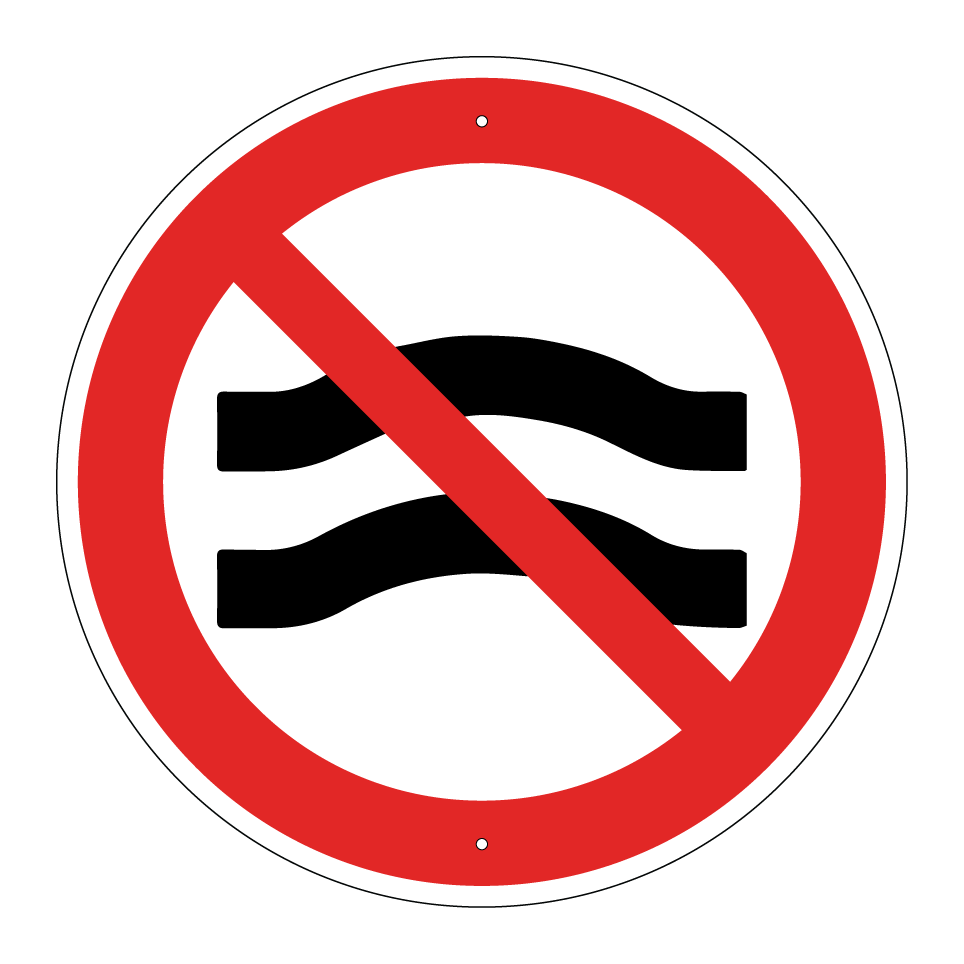Prohibido nadar
