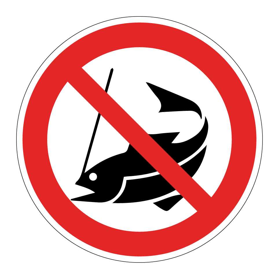 Prohibido pescar