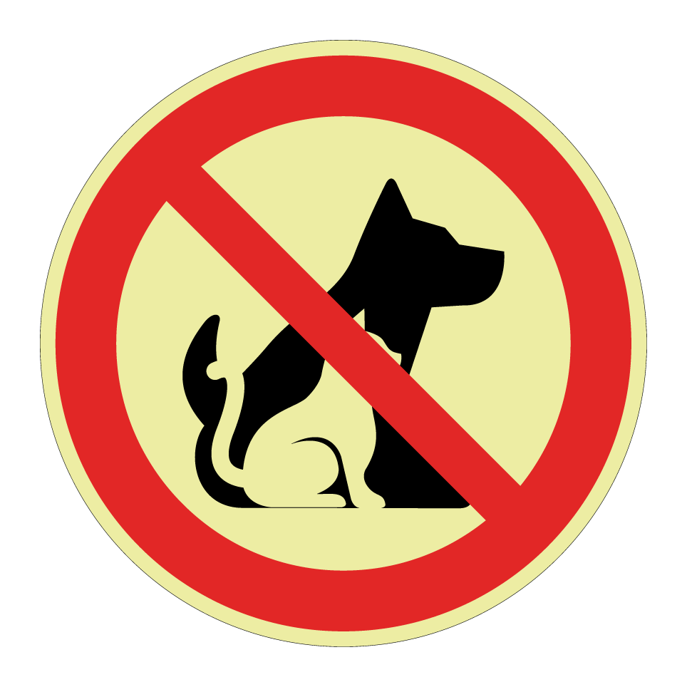 No se permiten perros ni gatos
