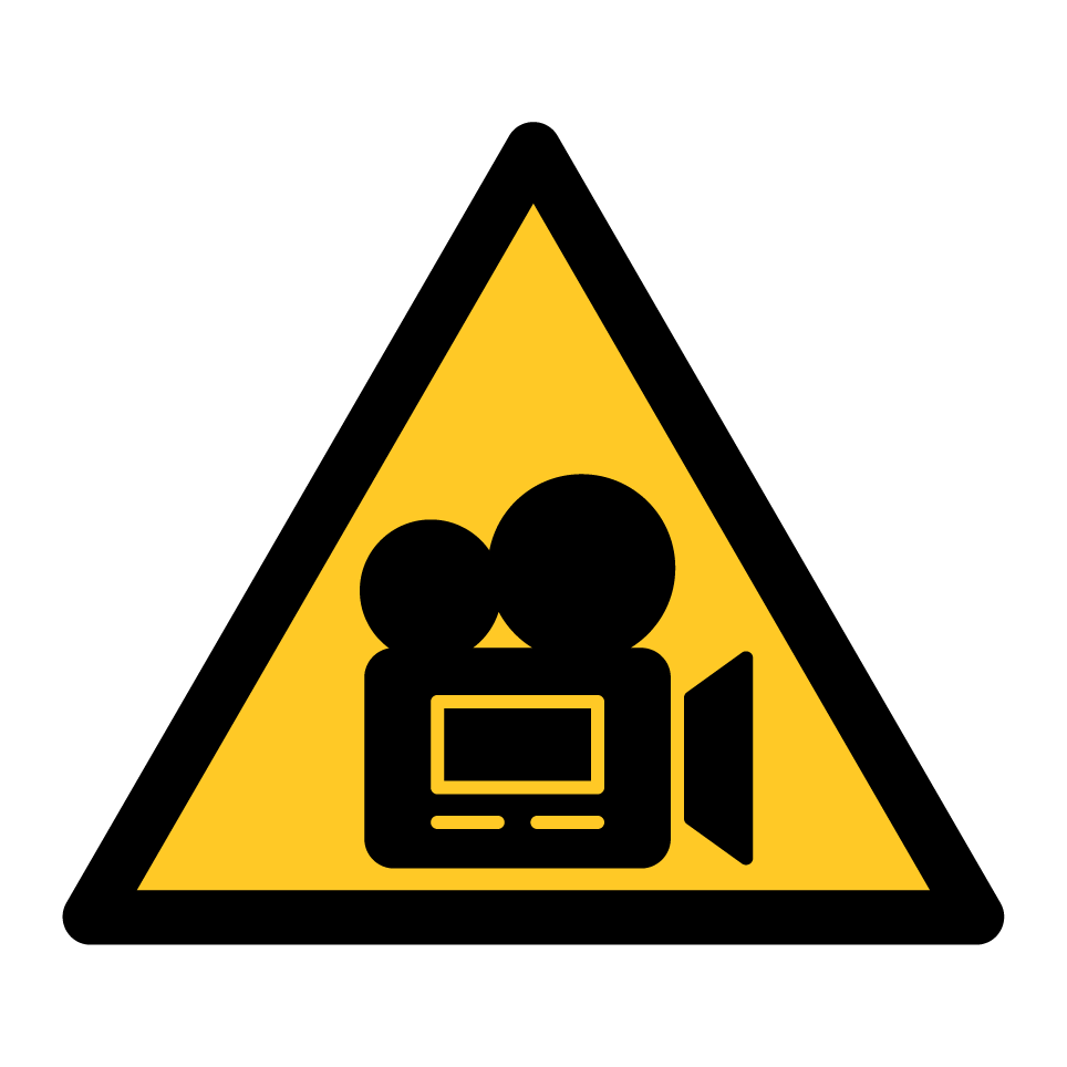 Vigilancia por video de advertencia